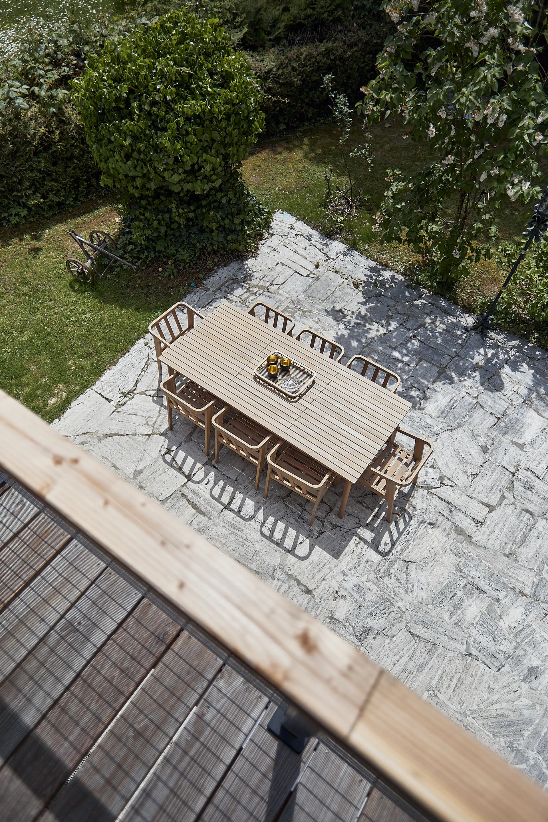 HAUS28 – Terrasse von oben