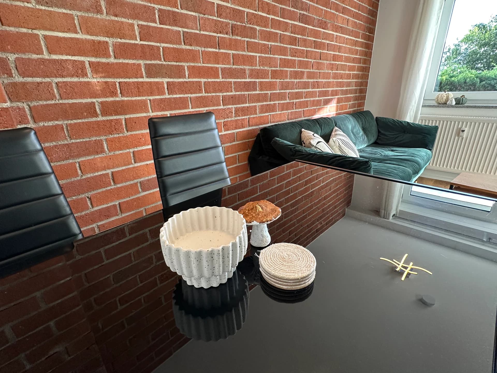 Apartment B6 – Essbereich Dekoration