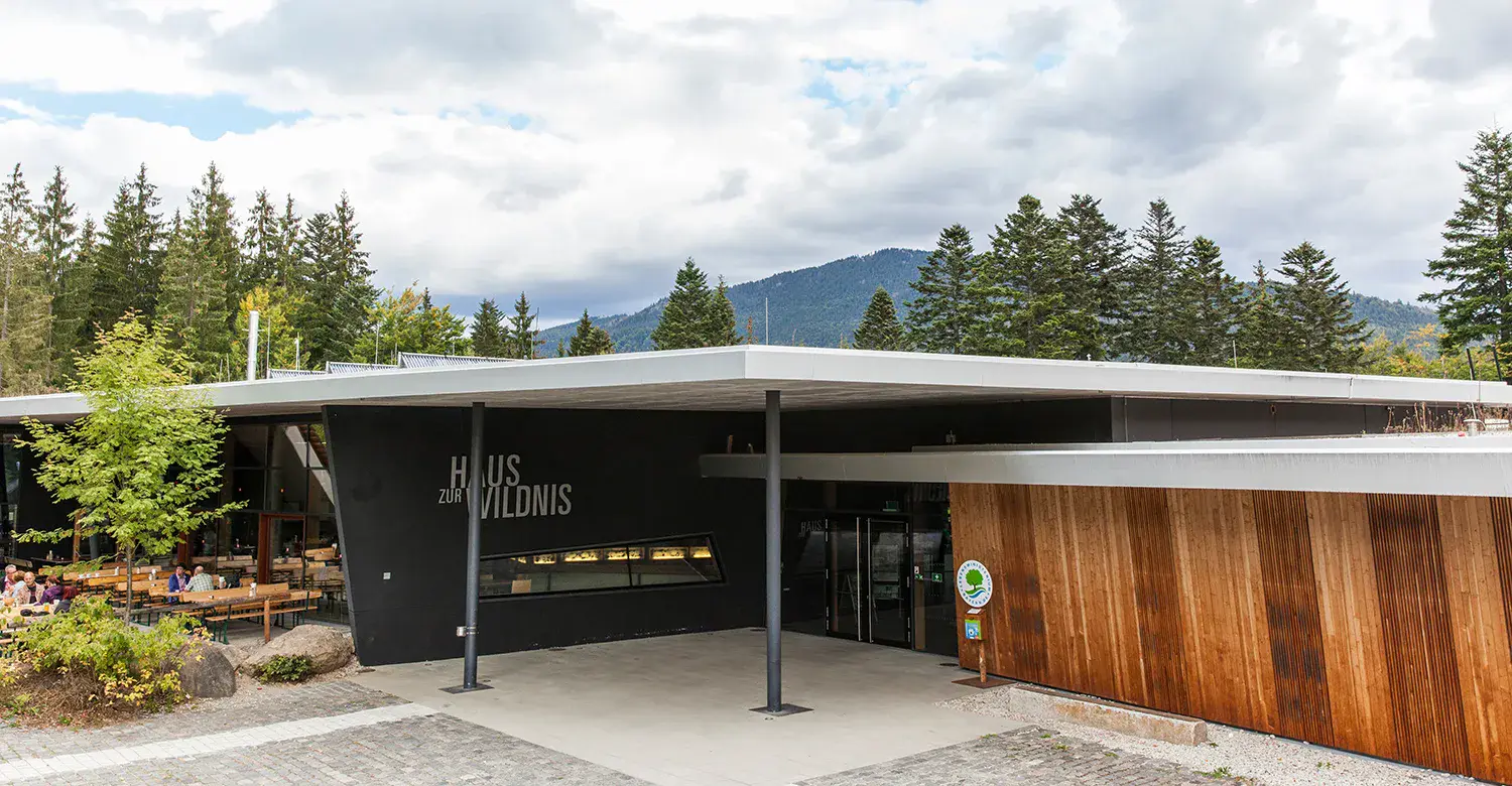 Besucherzentrum Haus zur Wildnis im Nationalpark Bayerischer Wald