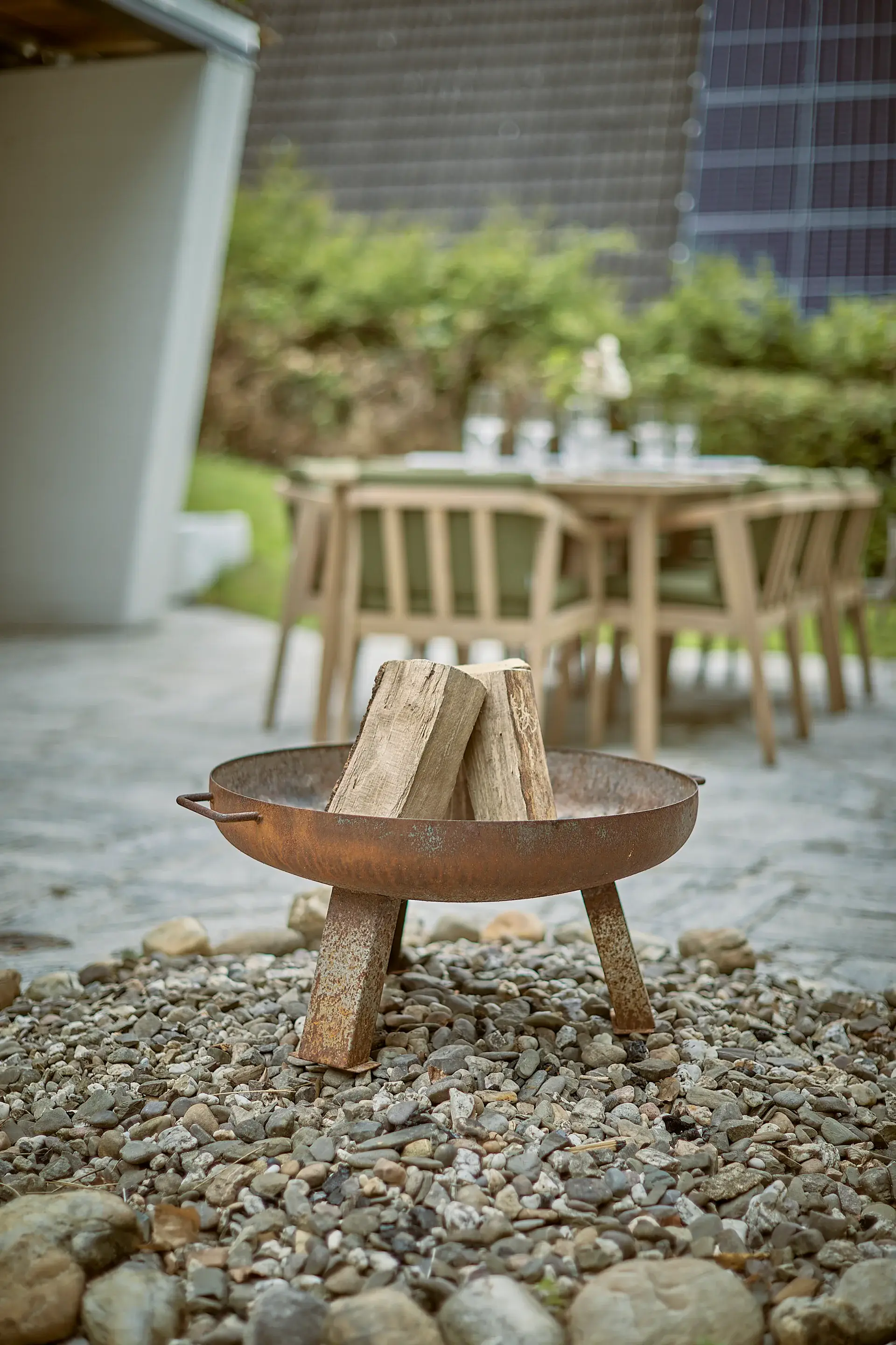HAUS28 – Fire bowl in the garden