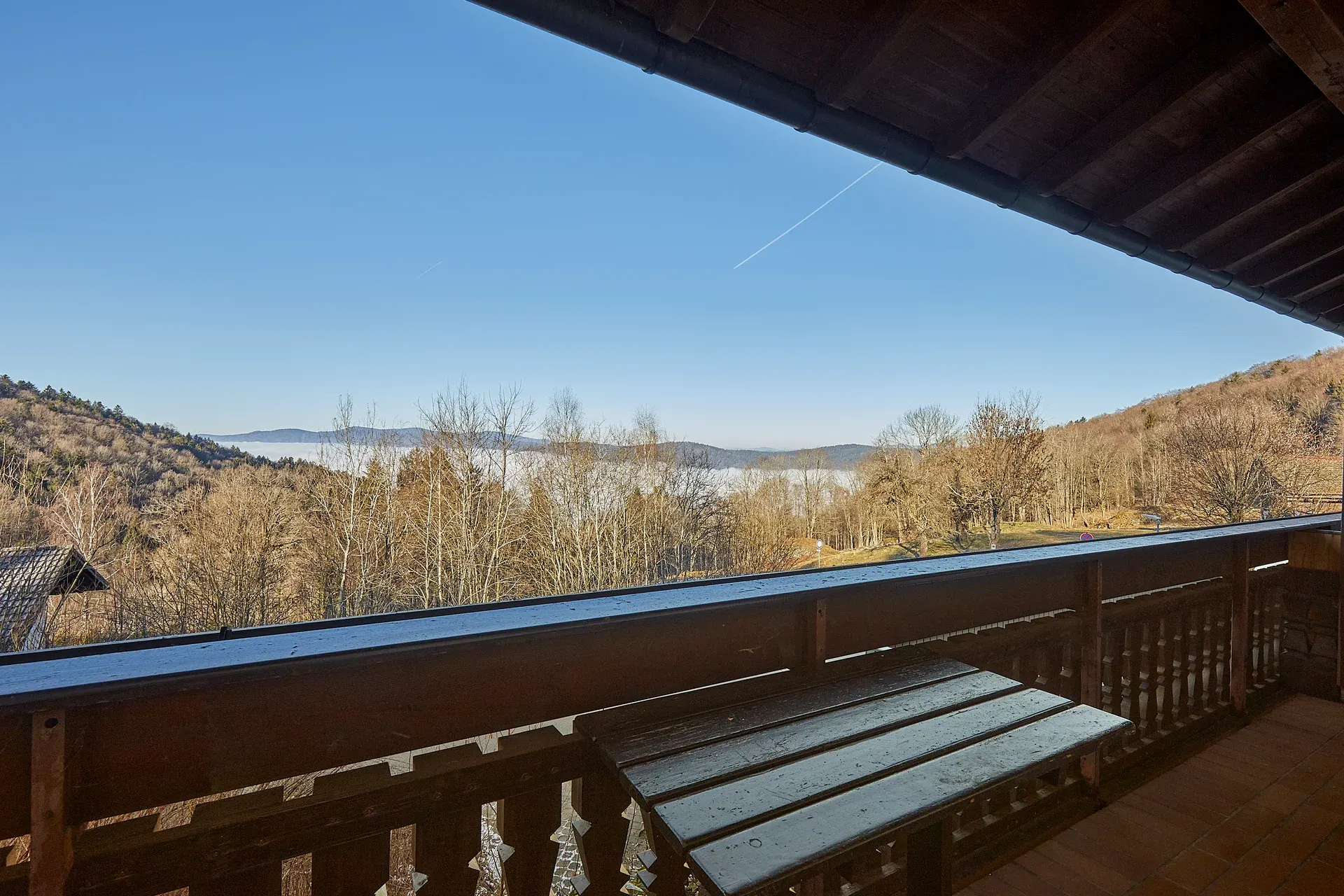 Apartment B8 – Panoramic view from the balcony