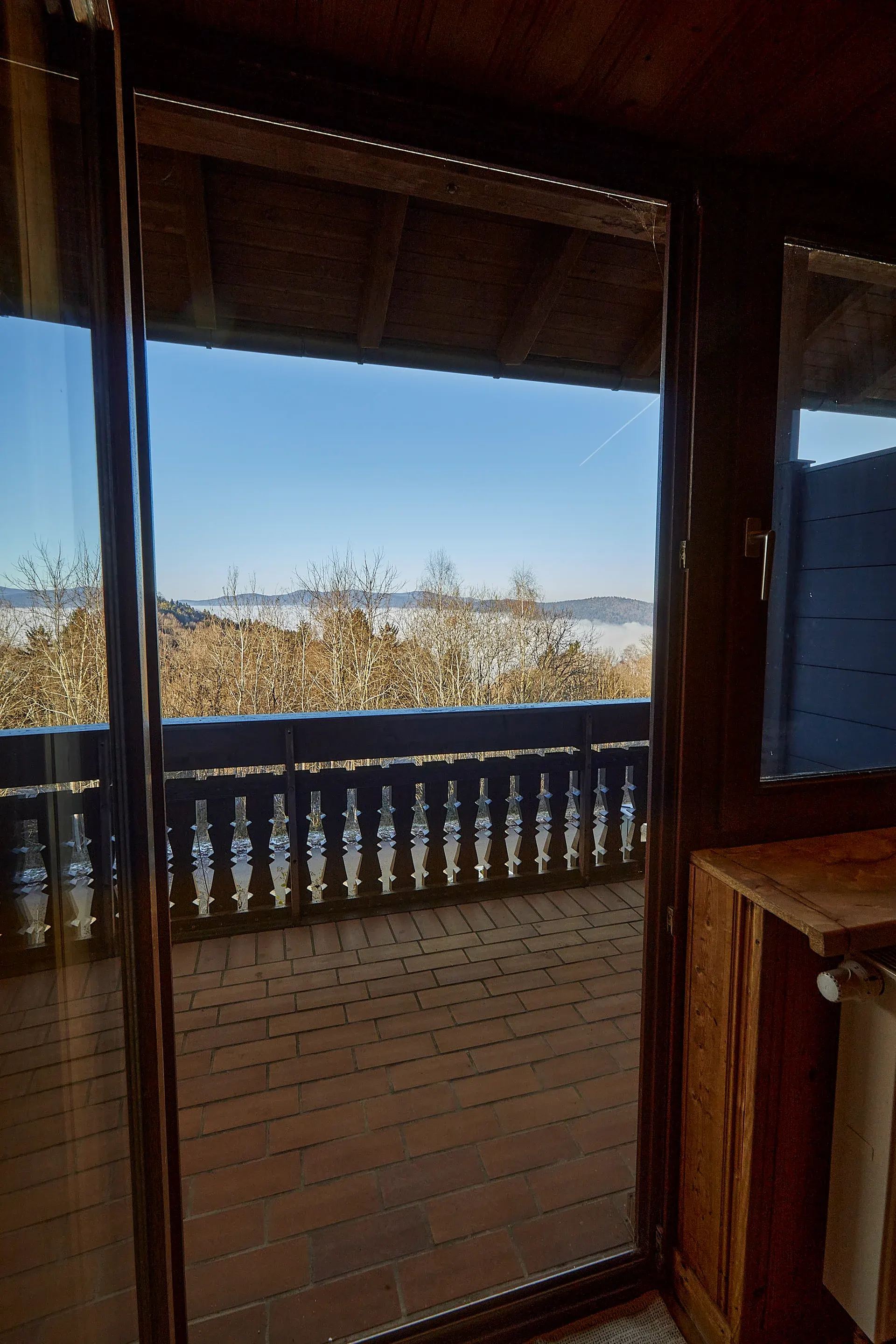 Apartment B8 – Winter panorama from the balcony